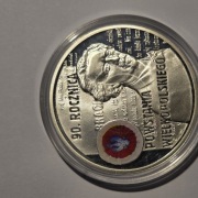 Moneta 10 zł 2008 Powstanie Wielkopolskie 