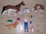 Zestaw weterynarza - Schleich