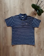 Lacoste Polo Granatowe Paski L Stripes Classic