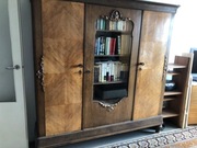 Piękna stara biblioteka, antyk w dobrym stanie