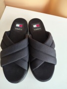 Klapki Tommy Jeans Flatform Sandal czarne r. 40 – Stan Bardzo Dobry!
