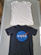 Dwie Koszulki Dziewczęce Nasa I Destination 134