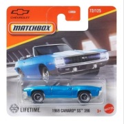 Matchbox 2025 CHEVROLET 1969 CAMARO SS 396 CABRIOLET 72/125 Nowy 1:64