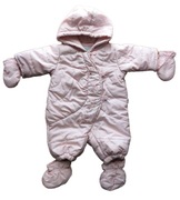 DZIEWCZYNKA cieply kombinezon z haftem rozm 56cm