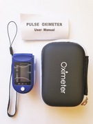 Pulsoksymetr Na Palec + FUTERAŁ