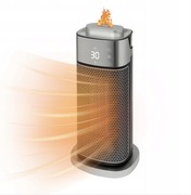 Grzejnik elektryczny 70°, podgrzewacz płomienia 3D