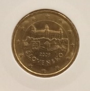 SŁOWACJA 10 CENTÓW - 2009 - HOLDER