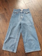 Spodnie jeansowe Terranova R 36 S 7/8 Wide Leg wysoki stan 