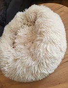 Legowisko dla psa lub kota Home&you Beżowe Okrągłe 50 cm Nowoczesne 