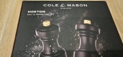 Cole & Mason Hoxton H233056 Zestaw młynków do soli i pieprzu z drewna