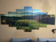 OBRAZ TRYPTYK  Krajobraz obraz 215x100 200x100