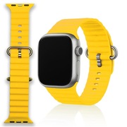Apple Watch Pasek Ocean Gumowy 1 sztuka Żółty 42/44/45/49 mm
