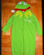 97^ disney żaba kermit strój piżama przebranie 3/4 Lat_98/104 cm