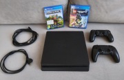 Sony PS4 Slim 1TB + 2 pady + Minecraft + LEGO Star Wars | komplet