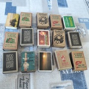 Pudełka z zapałek kolekcja 15 sztuk. Cena za całość. 