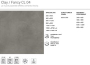 Płytki tarasowe MIRAGE model Clay /Fancy 80x80x2cm
