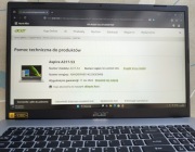 laptop Acer Aspire A317-53 i5-1135G7 FHD IPS 17,3" 512GB 12GB Win11 Home