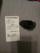 Latarka taktyczna Atlas Custom Works montowana na szynie – CZARNA