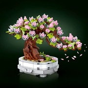 Klocki Bonsai 462 el. Drzewko Kwiatowe Kwiaty DIY Zestaw Konstrukcyjny 6+
