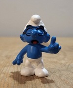 Schleich smerf smurf ważniak figurka model wycofany z 2004 r.
