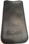 Futerał-pochewka Becker na płytkę radia,używ.