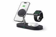 ŁADOWARKA INDUKCYJNA MAGNETYCZNA 3w1 DO IPHONE APPLE WATCH 15W