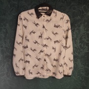 Elegancka koszula w jelenie