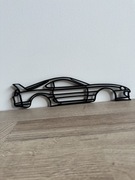 Toyota Supra Dekoracja Ścienna Sylwetka Samochodu Ozdoba Na Ścianę 