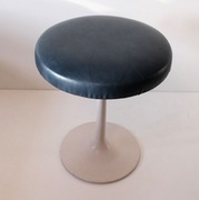 Stołek taboret obrotowy  industrialny vintage space age