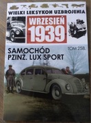 WLU Wielki Leksykon Uzbrojenia Wrzesień 1939 Samochód PZINŻ Lux Sport 258