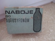 NABOJE DO AUTOSYFONU PEŁNE LATA 70/80 PRL 