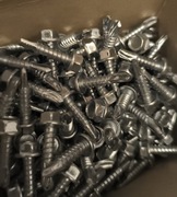 Wkręty samowiercące do metalu 5,5x22 klucz ocynk - 500 szt