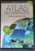 Atlas geograficzny Polaka kontynent świat 