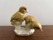 KARL ENS, Volkstedt, Figurka. Kurczaczki. 