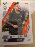 TOPPS MATCH ATTAX 2025-2026 SAVIO MANCHESTER CITY 61 Christmas Edition