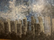 Obraz na płótnie Miasto 180/200 