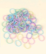 Gumki do włosów 100 sztuk