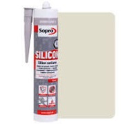 Sopro silikon sanitarny jasny szary 16 , 310 ml
