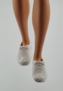 Buty dla lalki Barbie Ken, buty dla Kena białe adidasy
