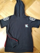 Czarny T-shirt r 134
