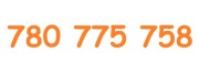 780 775 758 ORANGE ZŁOTY NUMER