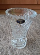 Wazon Kryształ Bohemia Czechosłowacja 15 cm