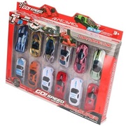 Auta zestaw 12szt do garaży i tras SUPER CENA