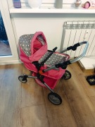 Wózek dla lalek Kinderplay 3w1