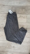 D&A spodnie alladynki bambus w kwiaty L-3XL