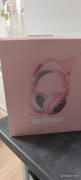 Słuchawki różowe 