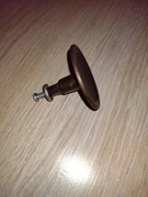 Uchwyt meblowy metalowy, brązowy