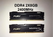 HyperX Fury DDR4 16GB (2x8GB) 2400MHz CL15 | MemTest OK