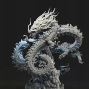 Figurka "Chiński Smok"- 120 mm