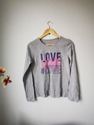 Szara koszulka 158-164 cm.